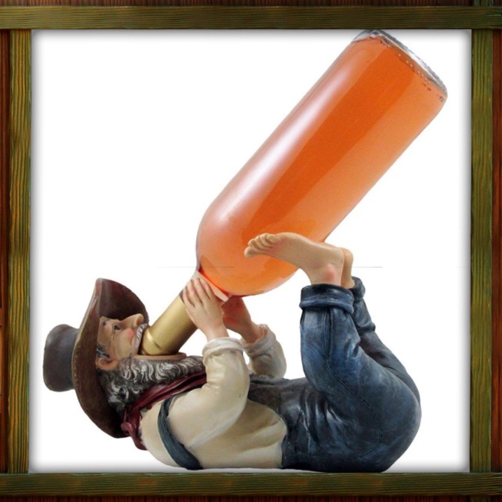 🆕🏬AUCTION PRICE👩🏻‍⚖️ Hillbilly Wine Bottle Holder